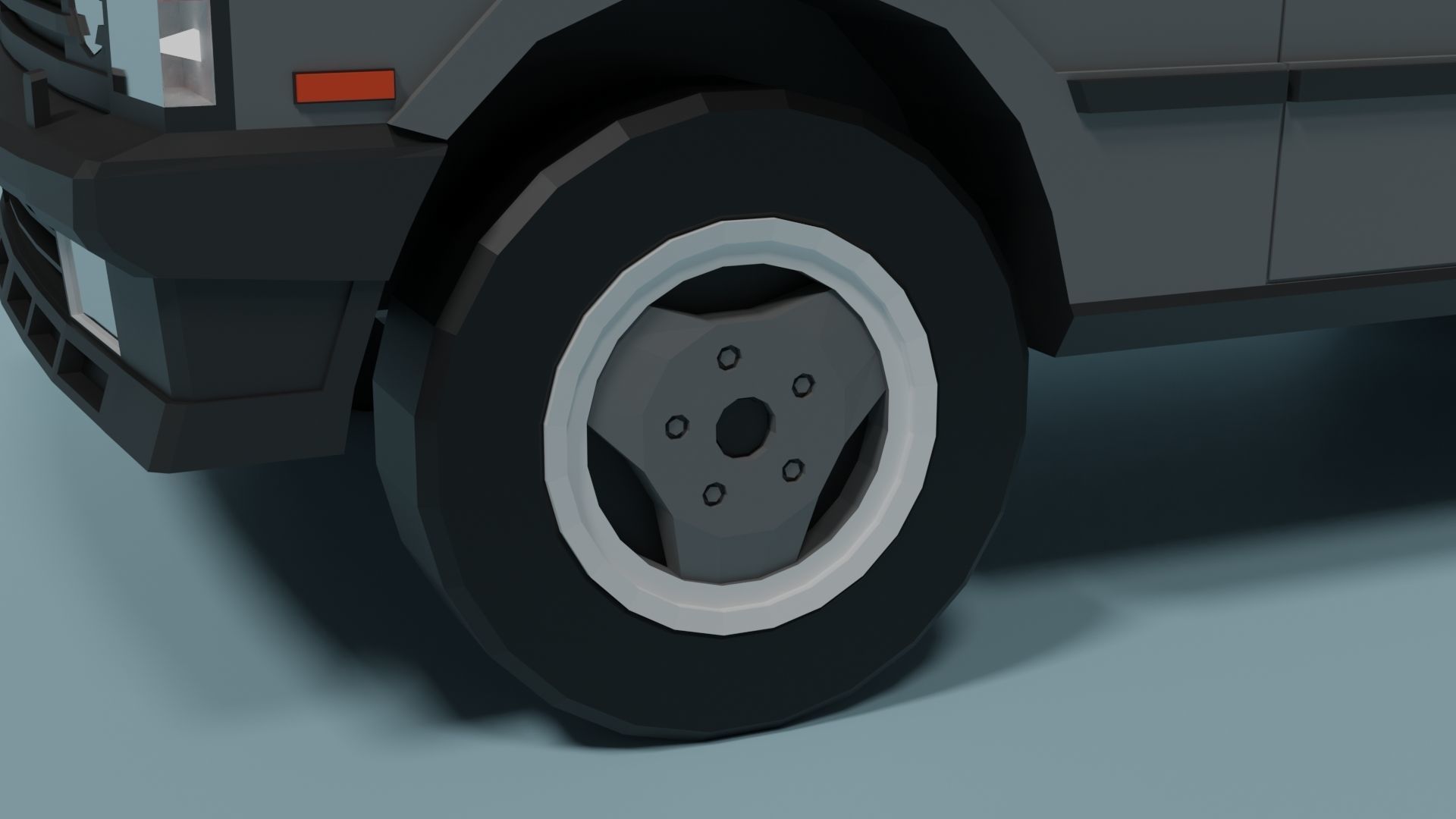 Range Rover Classic Low-poly 3D model_8