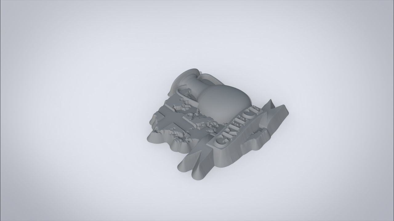 Greece Souvenir 3D print model_3