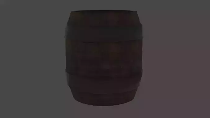 Wooden Barrel 