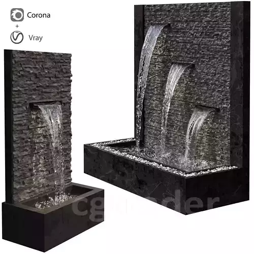 Wall Fountains 3D model