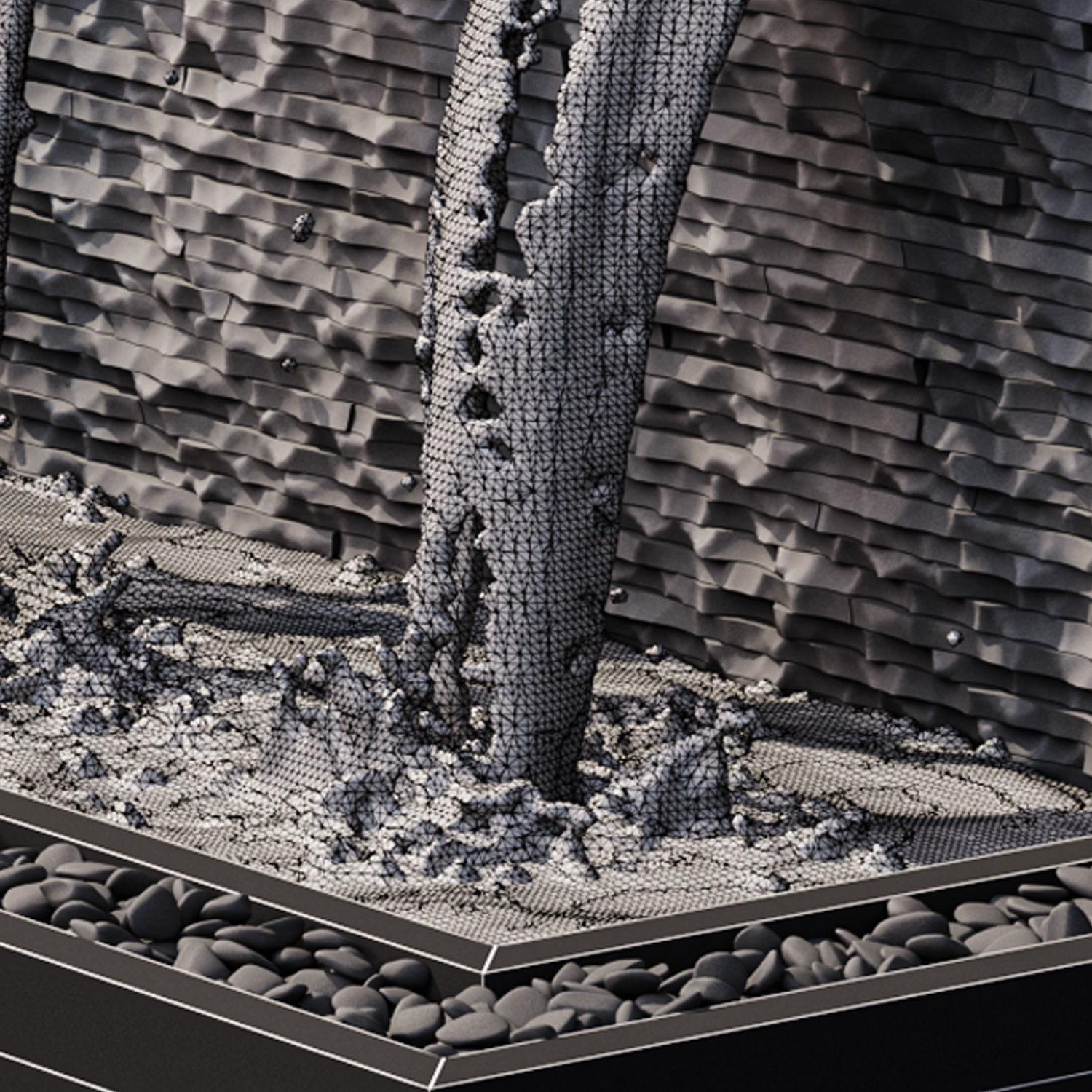 Wall Fountains 3D model_8