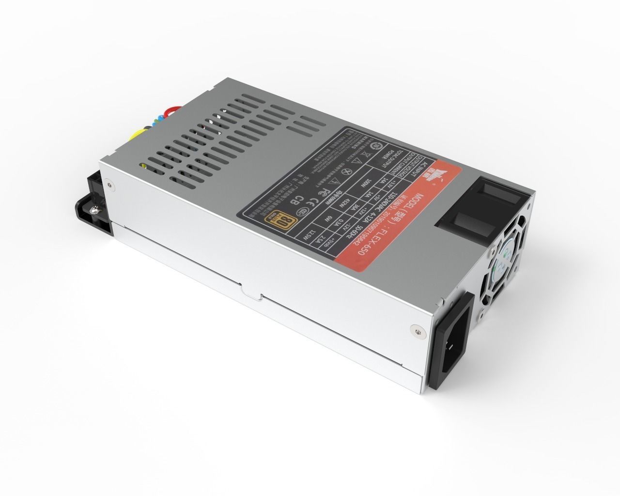Xinhang Flex-650 Flex ATX Modular PSU 3D model_4