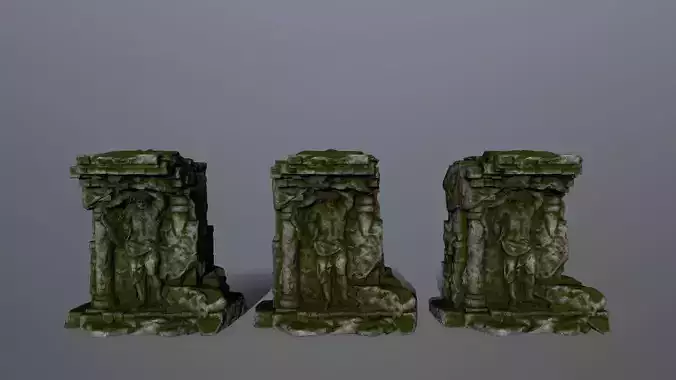 statue 2 stone structure