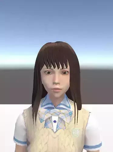 Unity Humanoid Model Female 022
