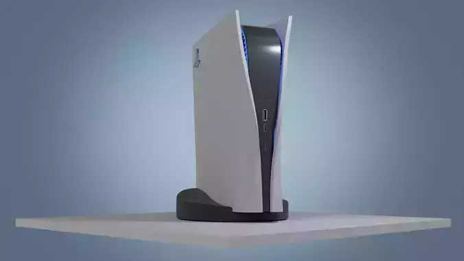 PS5 Console Digital Edition 3D model