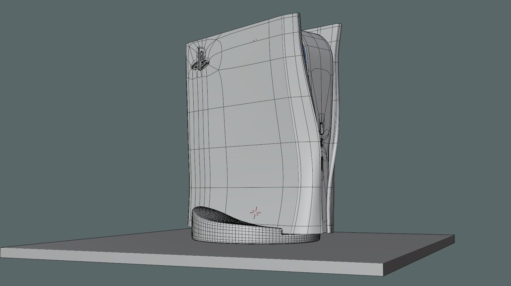 PS5 Console Digital Edition 3D model_9