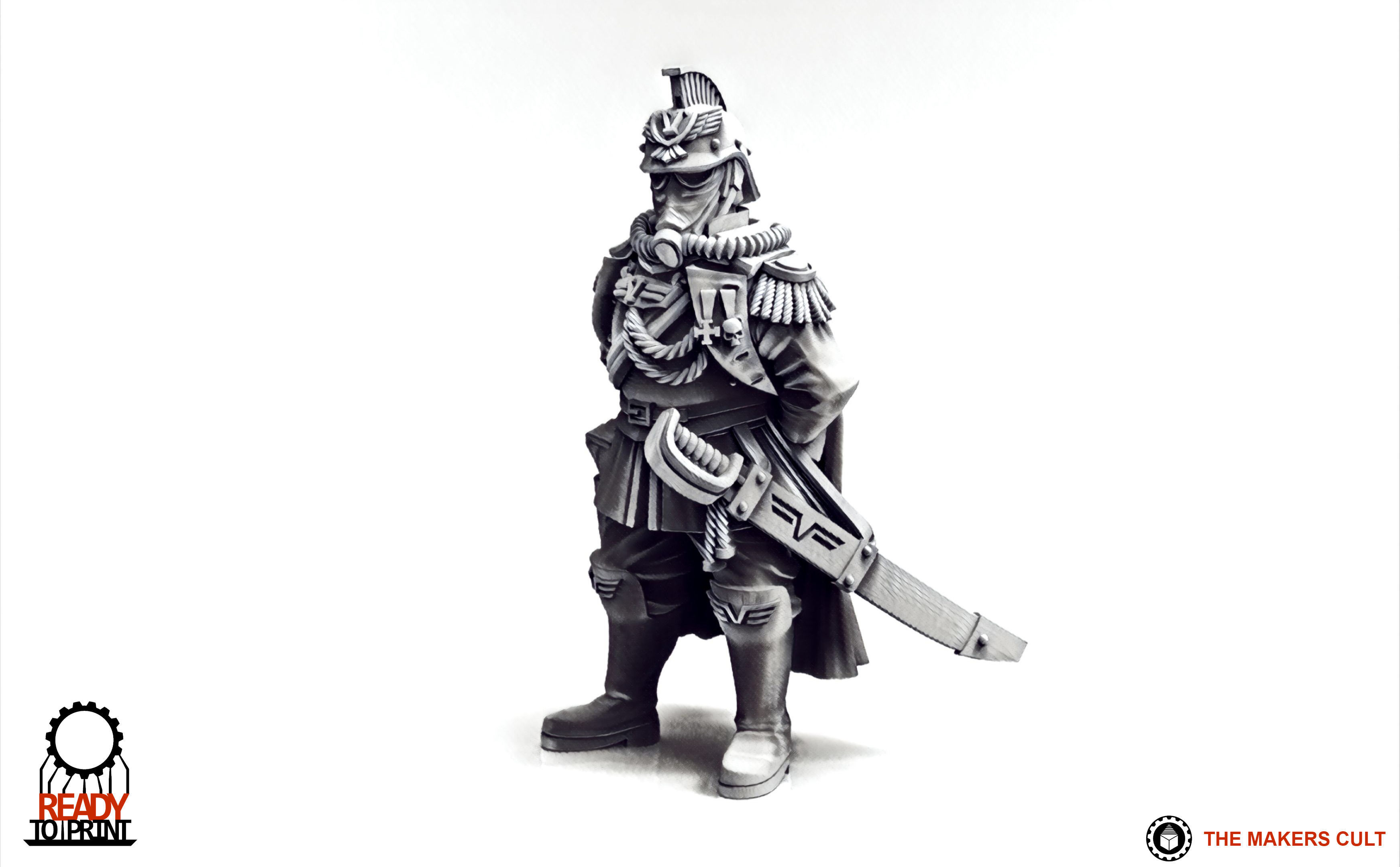 Valour Korps - Marshal Wilhelm 3D print model_8