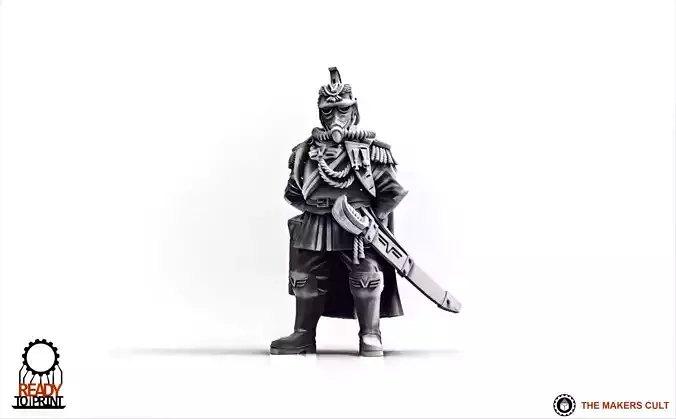 Valour Korps - Marshal Wilhelm 3D print model
