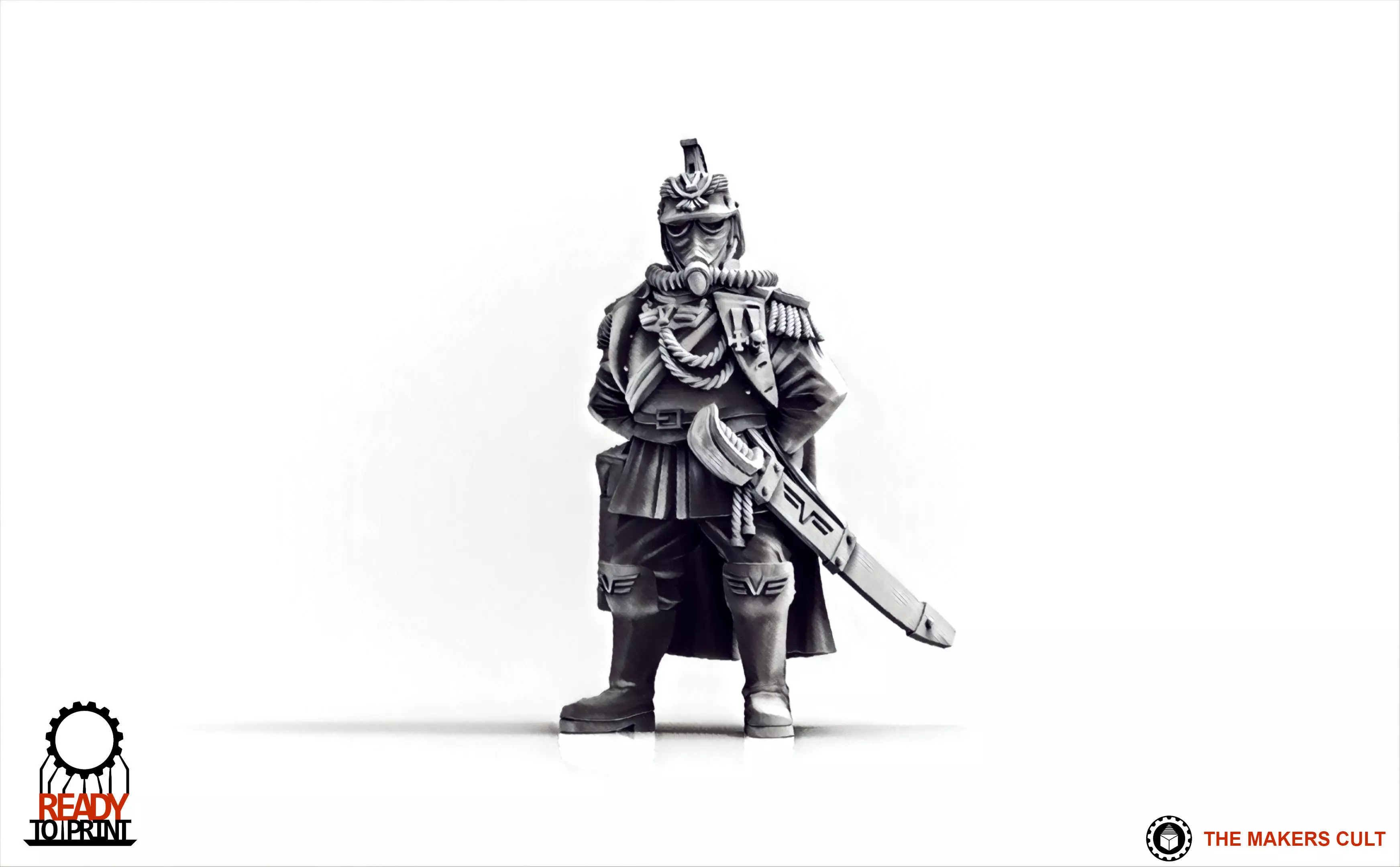 Valour Korps - Marshal Wilhelm 3D print model_0