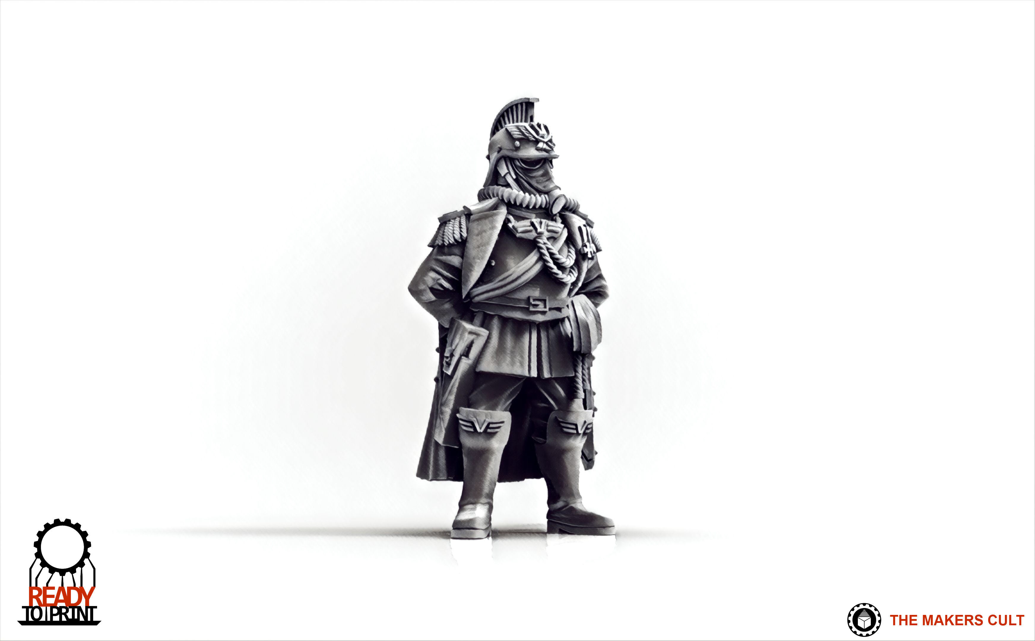 Valour Korps - Marshal Wilhelm 3D print model_13