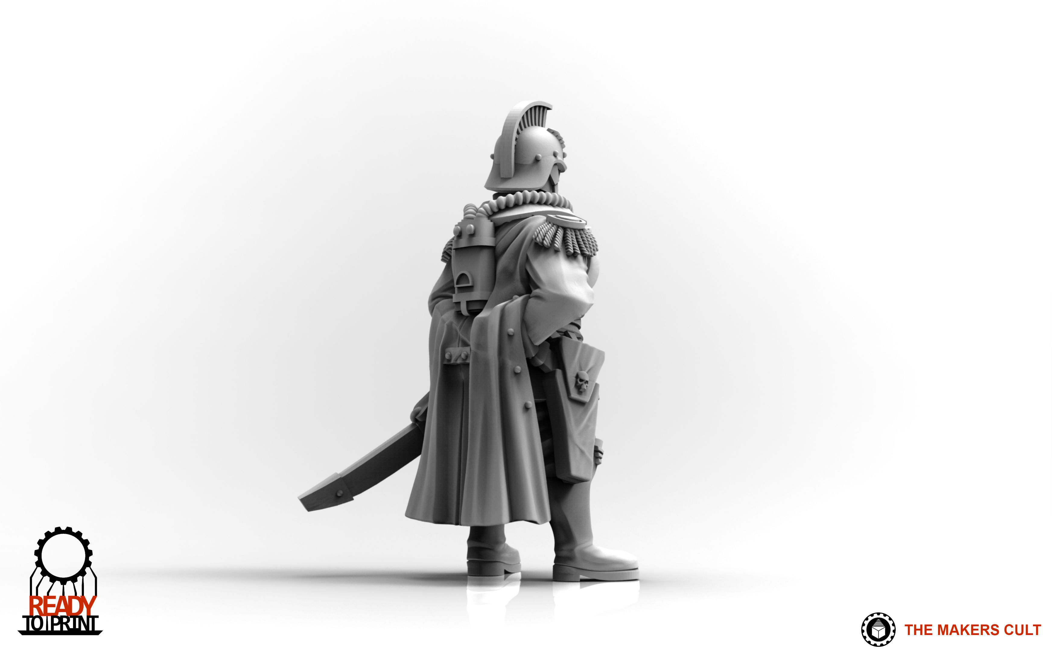 Valour Korps - Marshal Wilhelm 3D print model_12
