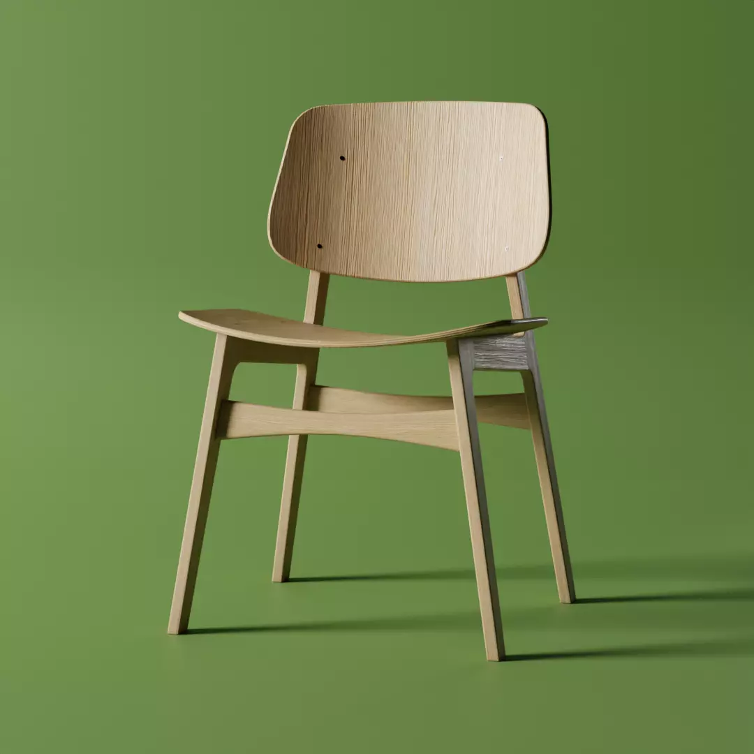 Chair dining Free 3D model