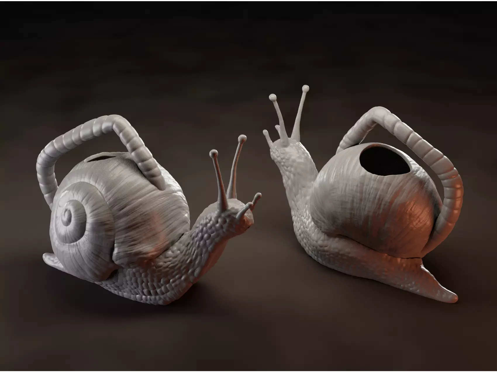 Snailo Watering Can 3D print model_0