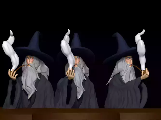 Bust of Gandalf the Grey