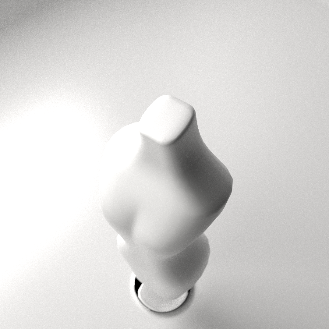 Female Mannequin 3D model_2