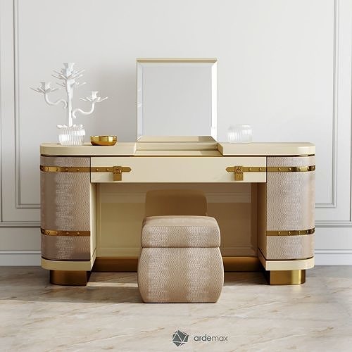 Diamond dressing table by Turri 3D model | CGTrader
