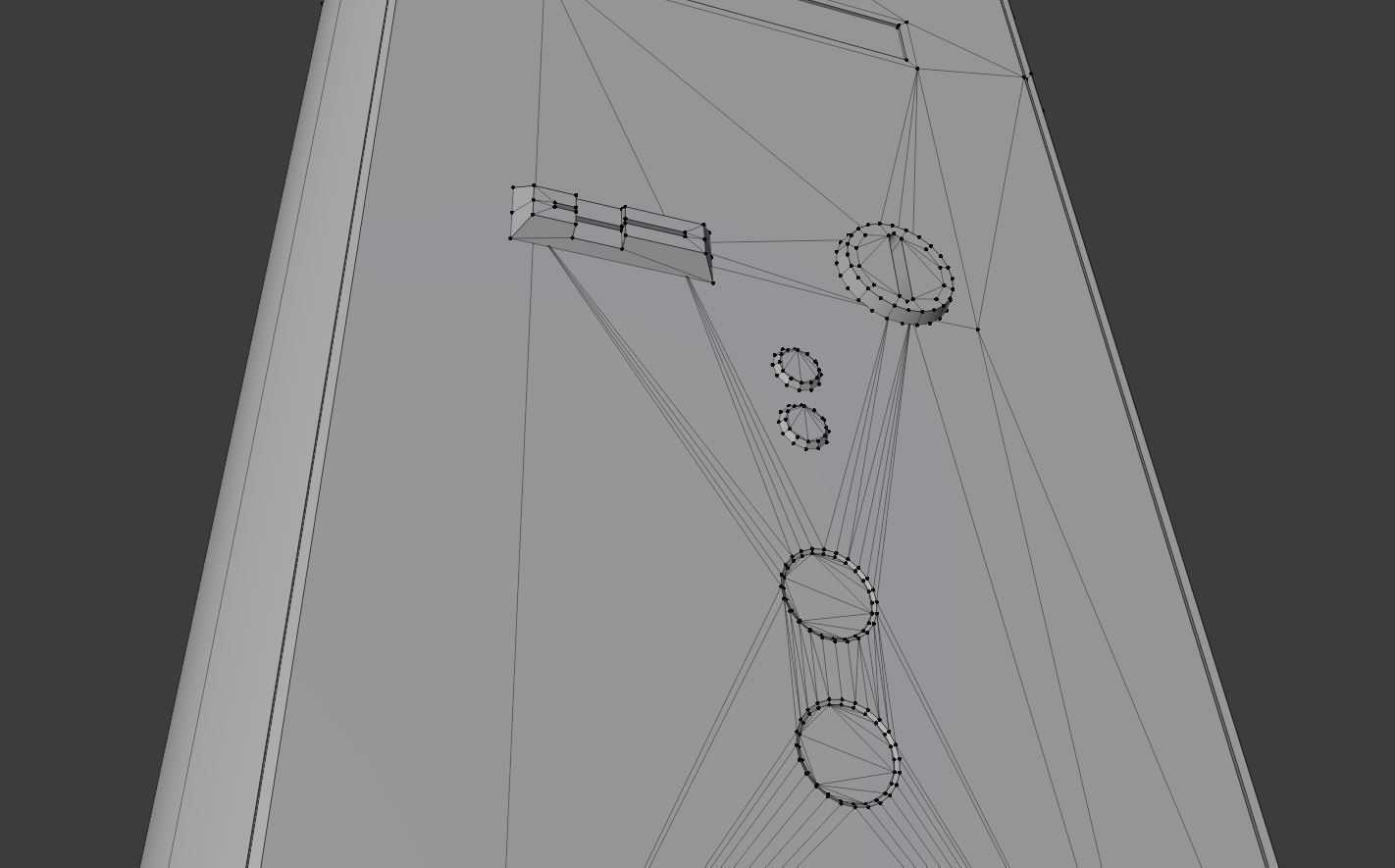 Parking Machine Low-poly 3D model_10