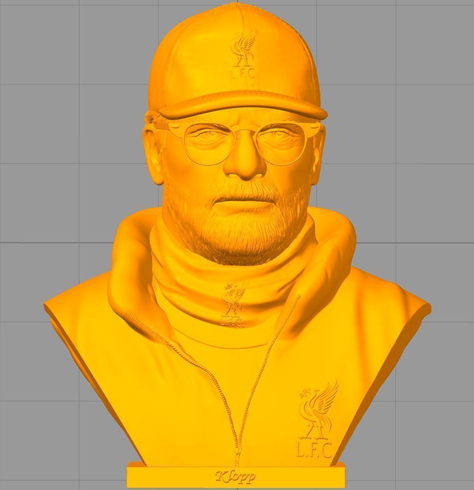 Jurgen Klopp 3D print model_2