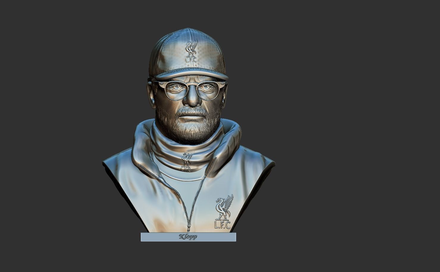Jurgen Klopp 3D print model_1