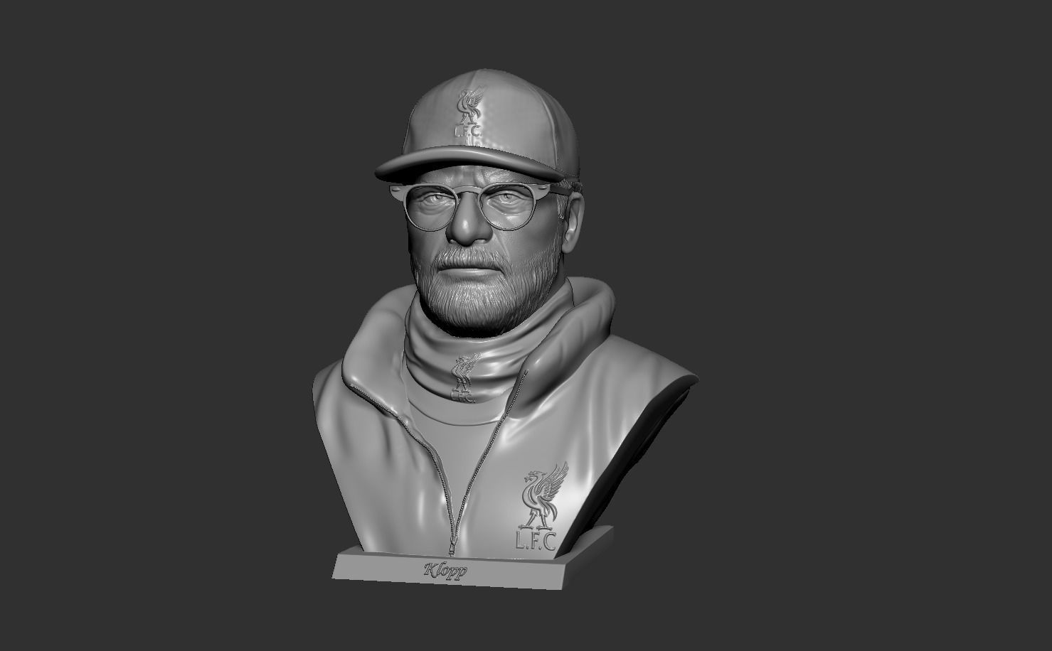Jurgen Klopp 3D print model_7