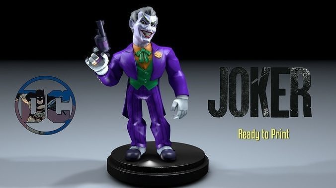 Joker-Batlearena DC  3D print model