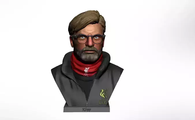 Jurgen Klopp  3D print model