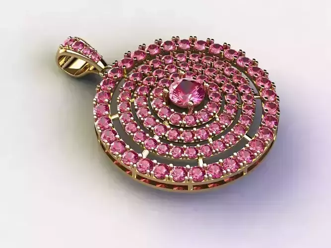 Solitaire Women Pendant 