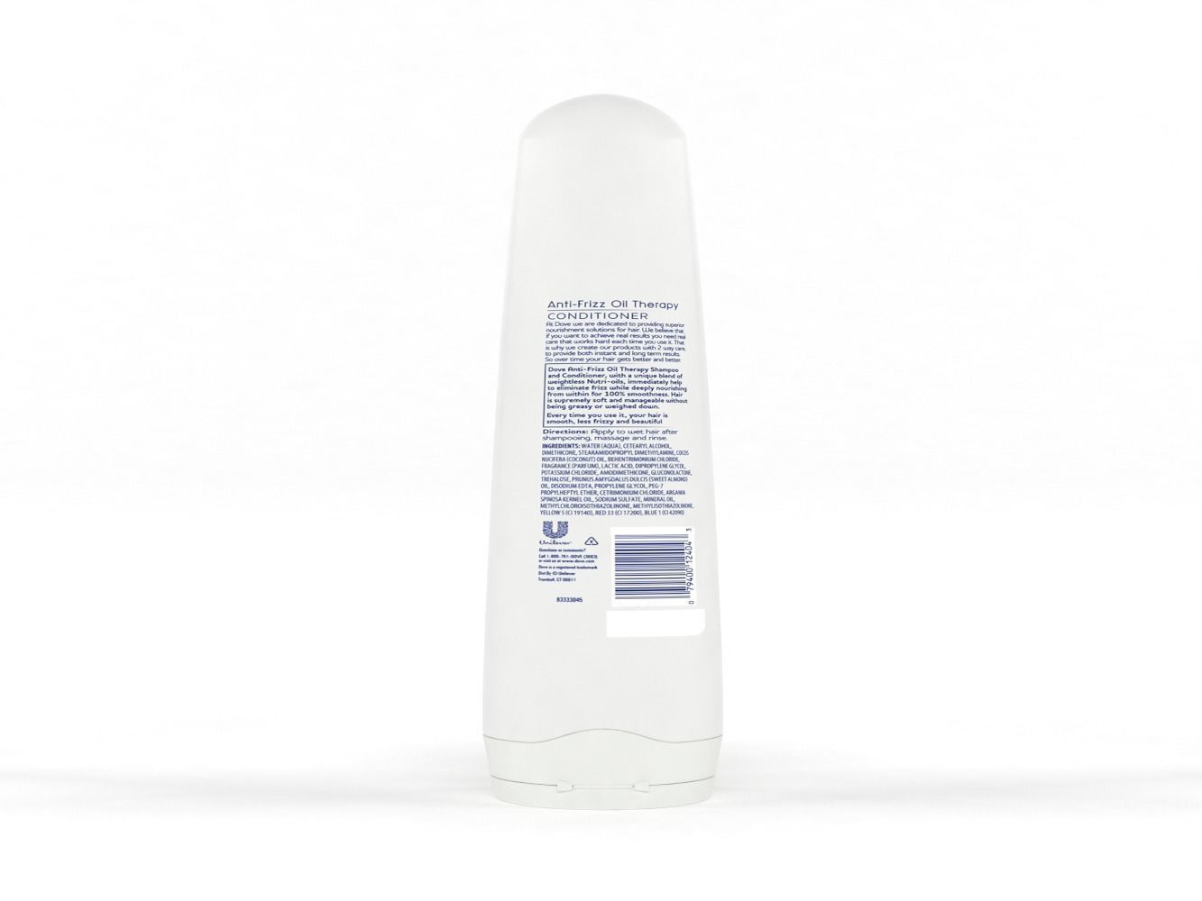 Dove Nutritive Solutions Shampoo and Conditioner 3D model_2