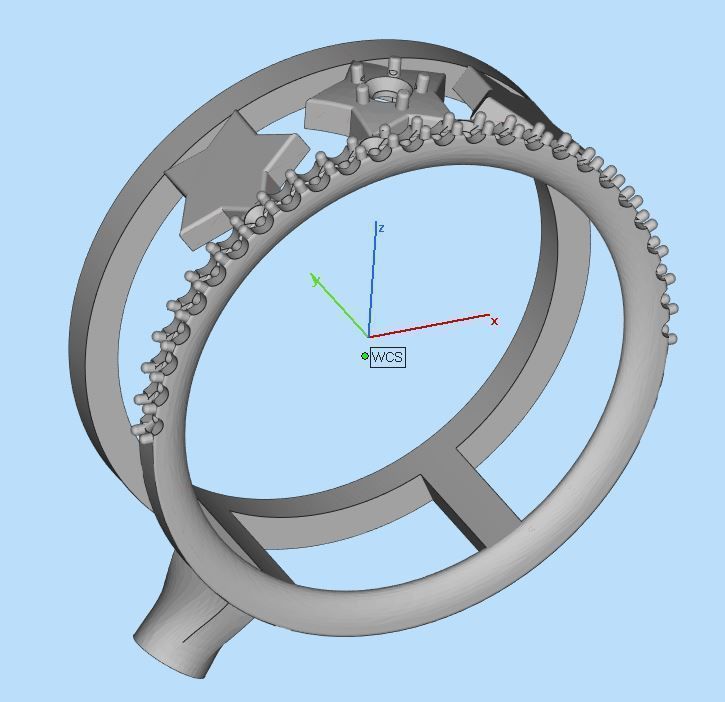 Milky Way 3D print model_3