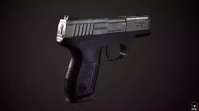 Taurus pt 320 Pistol 3D model