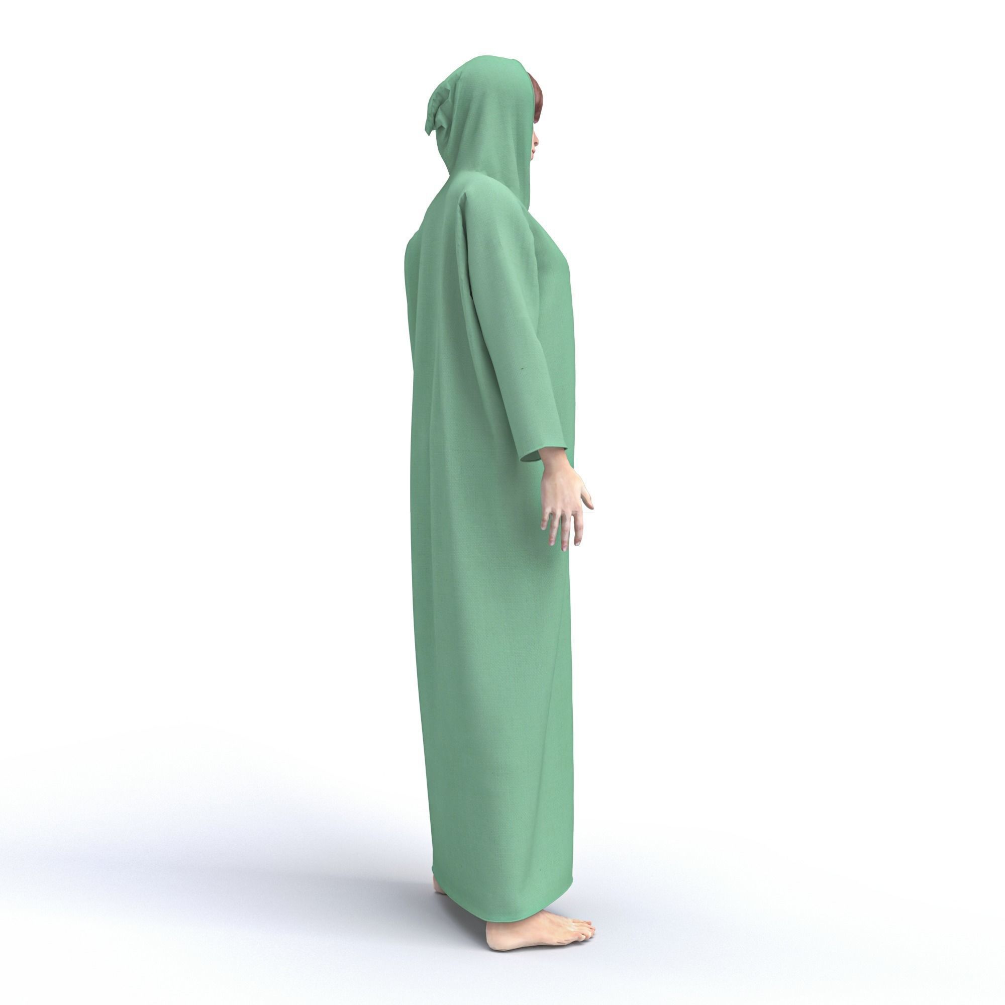 3D CHARACTER WITH ARABIAN CLOTH  3D model_6