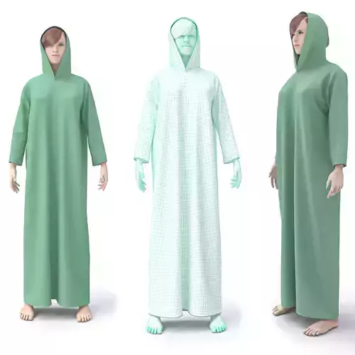3D CHARACTER WITH ARABIAN CLOTH 