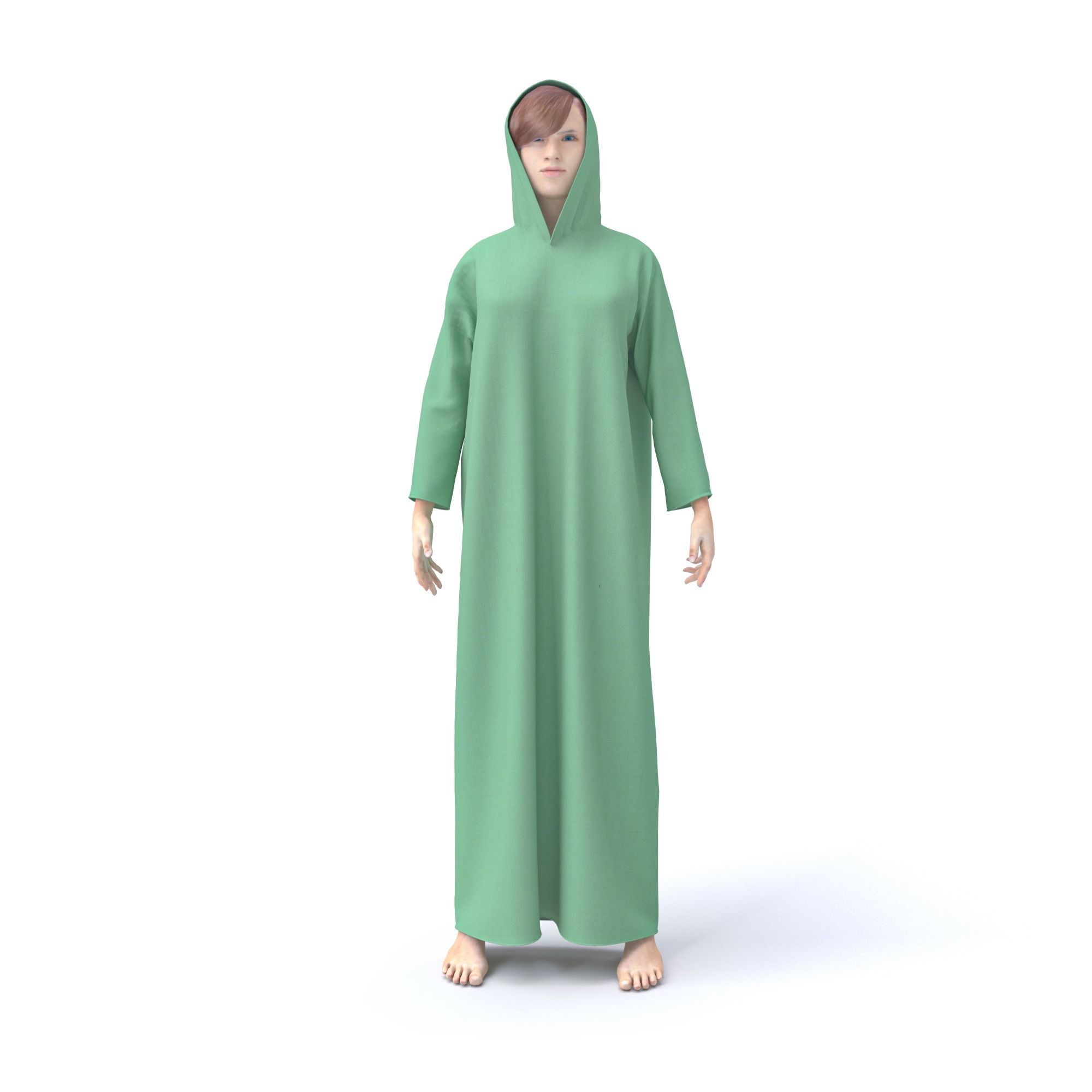 3D CHARACTER WITH ARABIAN CLOTH  3D model_1