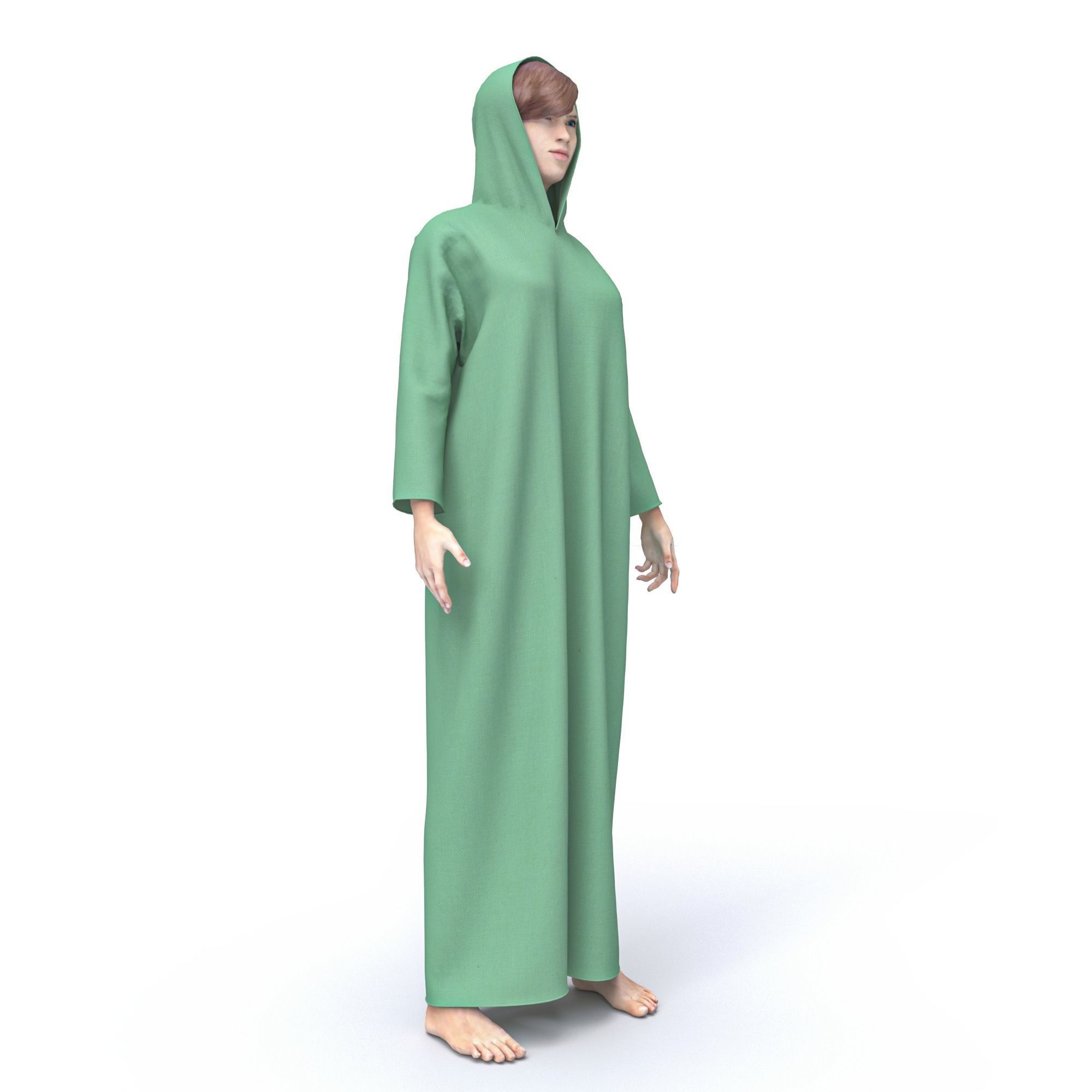 3D CHARACTER WITH ARABIAN CLOTH  3D model_5