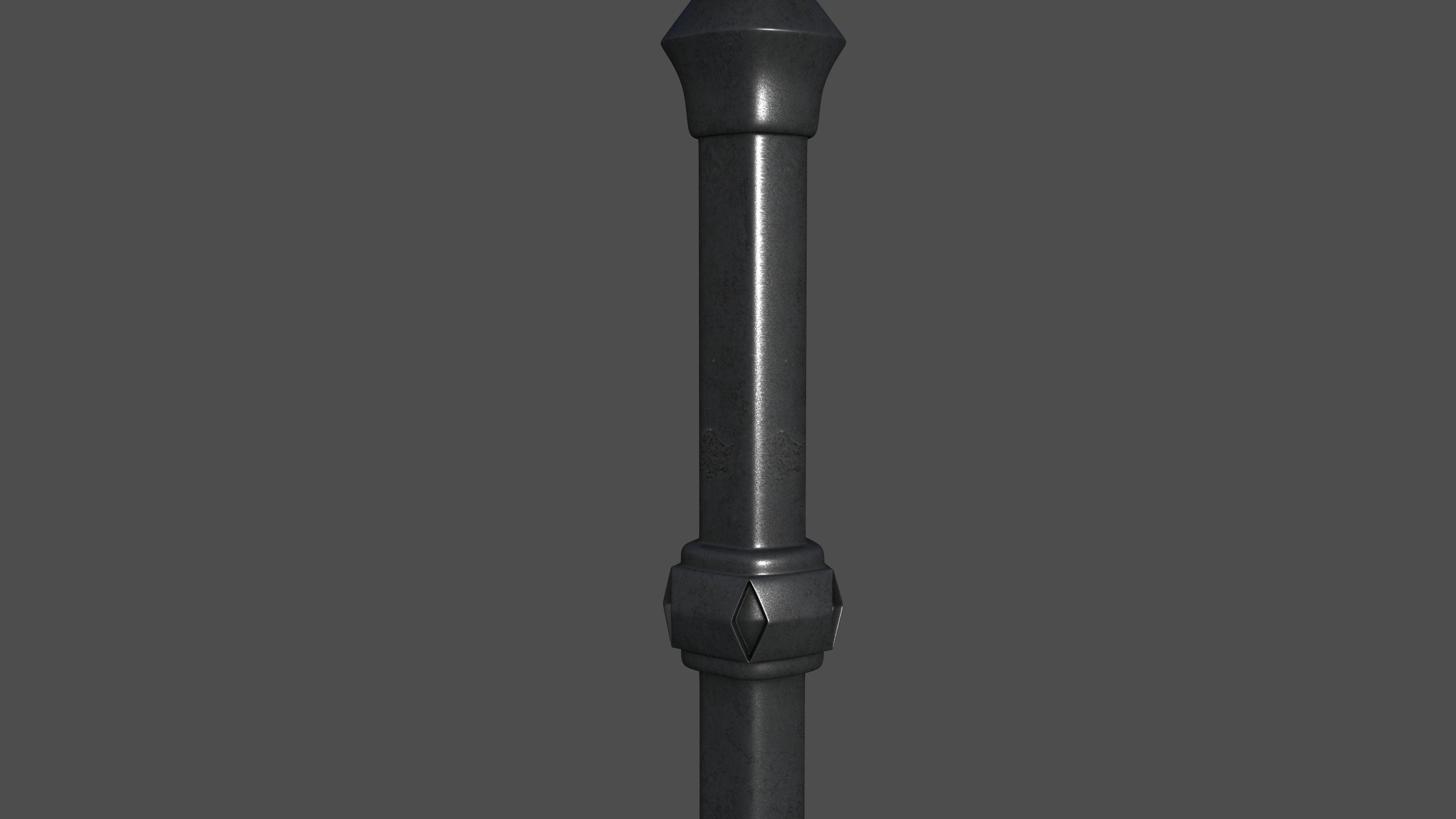 Sauron weapon 3D model_3