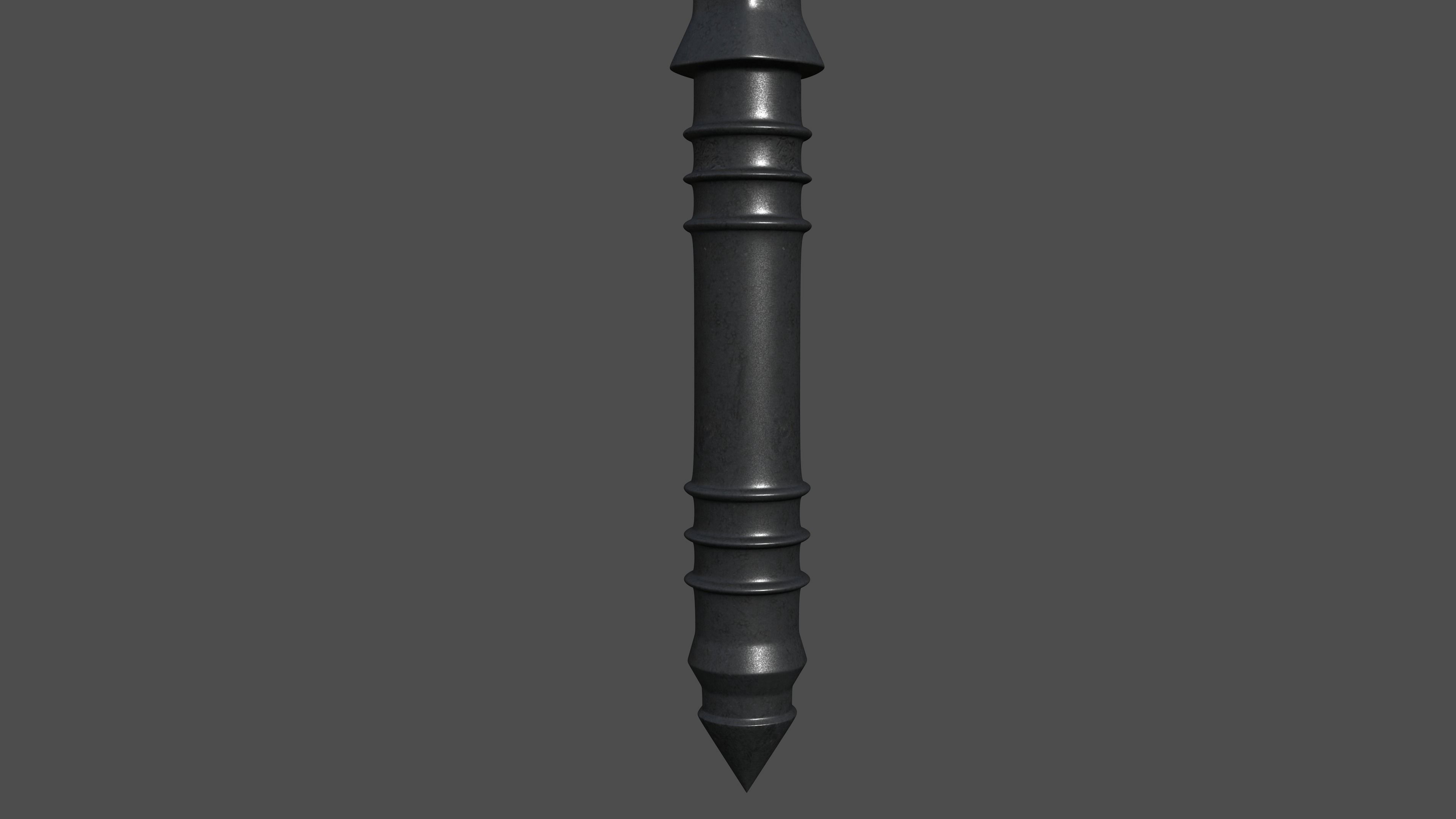 Sauron weapon 3D model_4