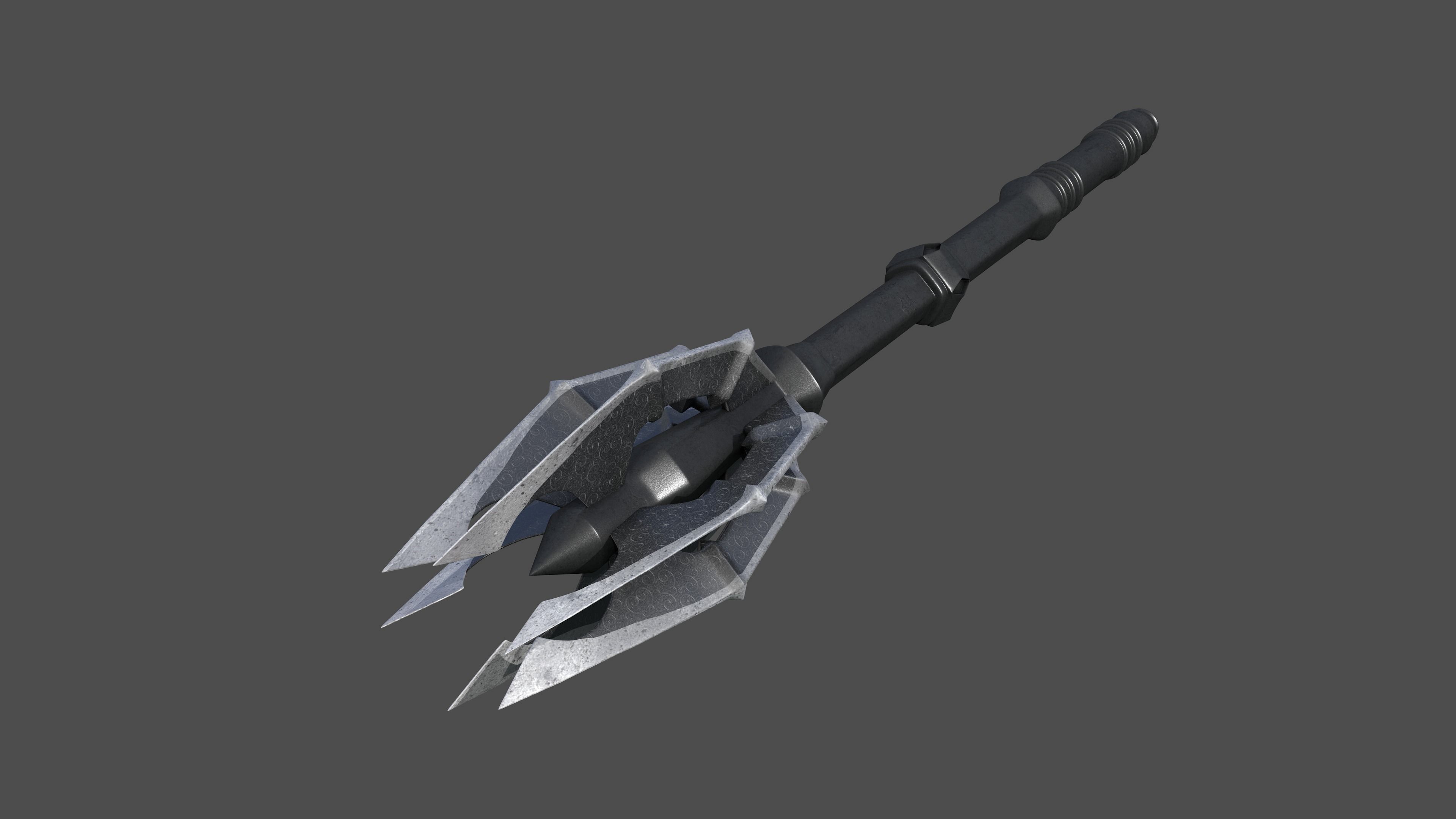 Sauron weapon 3D model_5