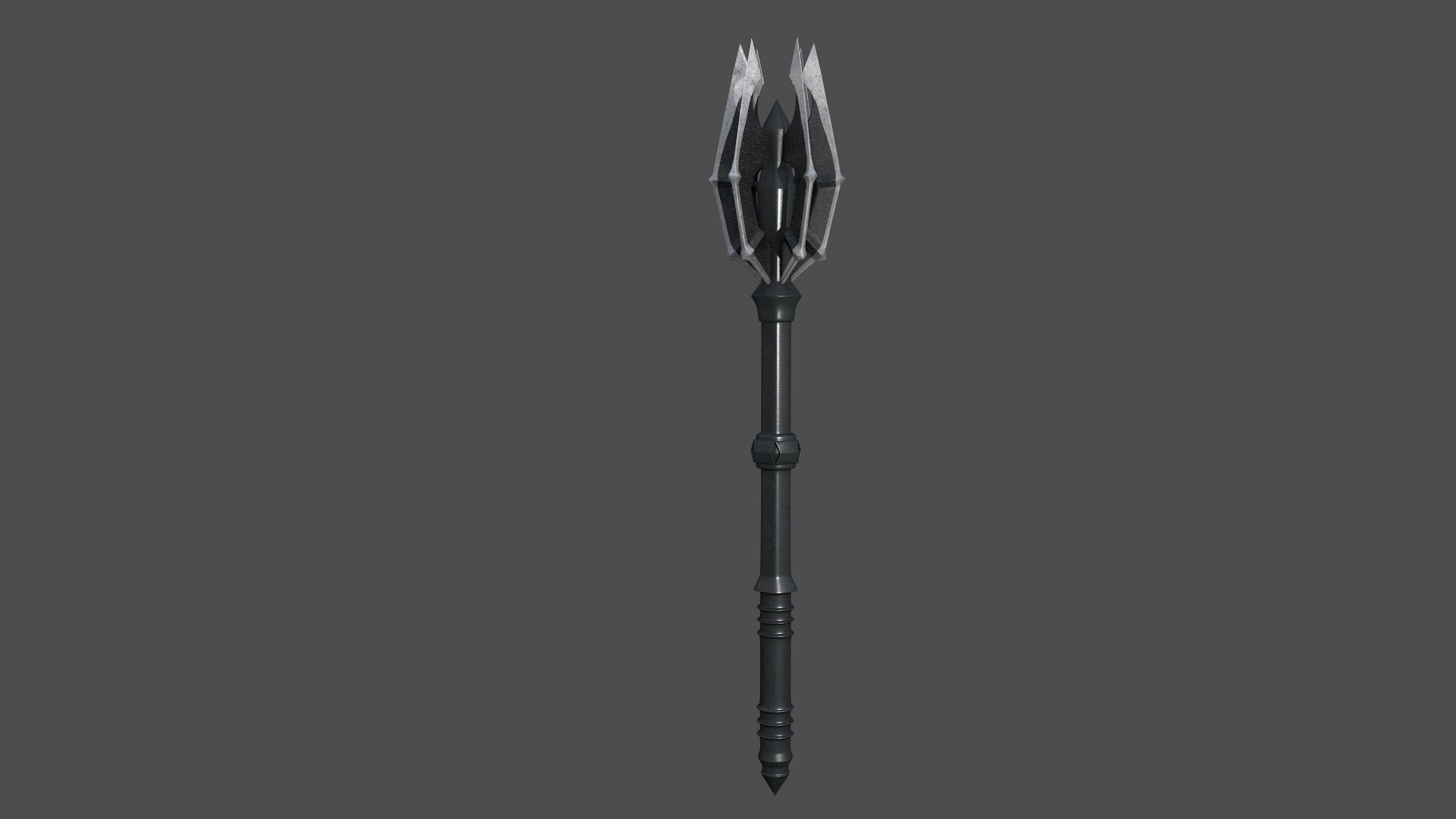 Sauron weapon 3D model_1