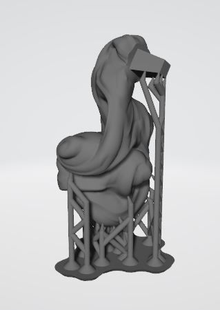Harley QuinnSteampunk Pinup 3D print model_29