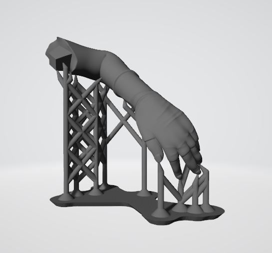 Harley QuinnSteampunk Pinup 3D print model_32