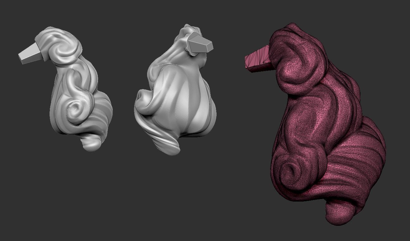 Harley QuinnSteampunk Pinup 3D print model_12