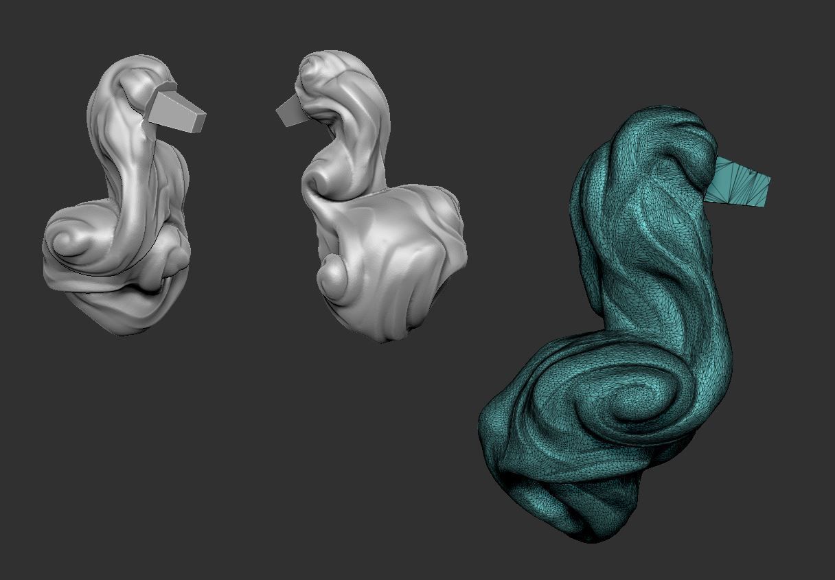 Harley QuinnSteampunk Pinup 3D print model_13