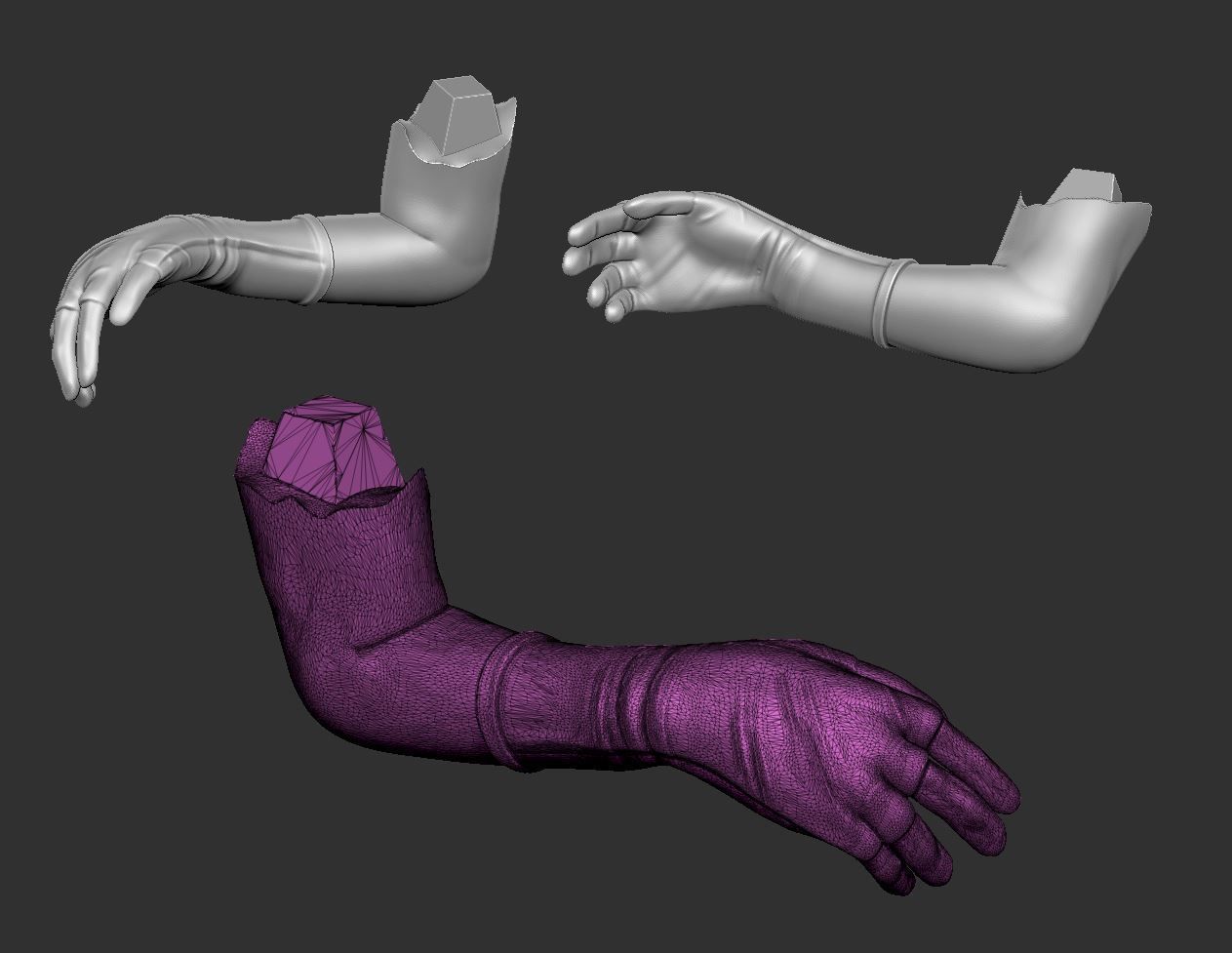 Harley QuinnSteampunk Pinup 3D print model_17