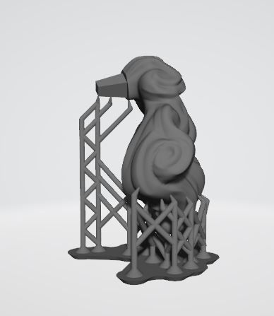 Harley QuinnSteampunk Pinup 3D print model_28