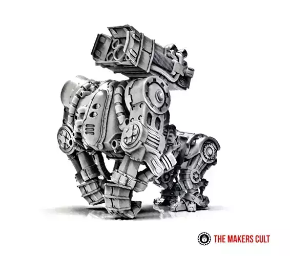 Dark Techno Gorillax Obsidion Automata 3D print model