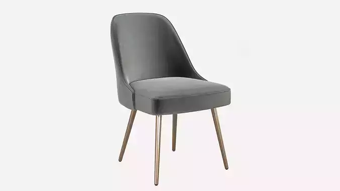 West elm Mid-Century Upholstered Dining Chair