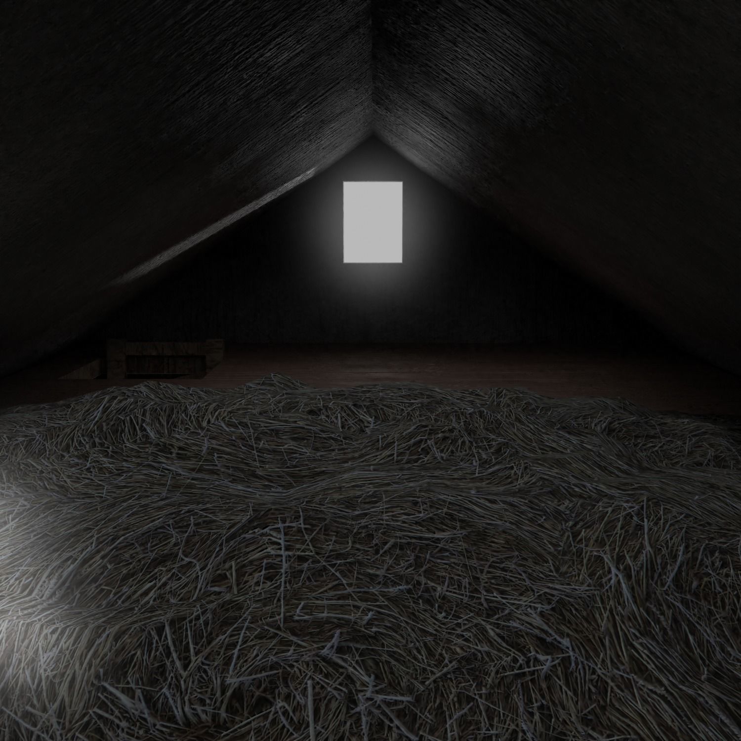 Abandoned workshop Game Raedy witch Interdoor Low-poly 3D model_7