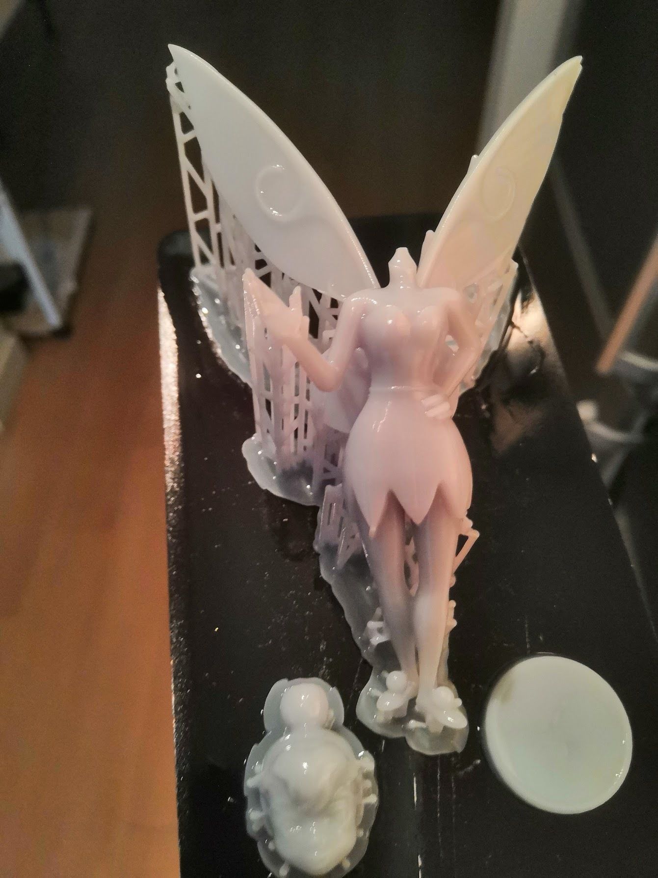 Tinkerbell Waving 3D print model_6
