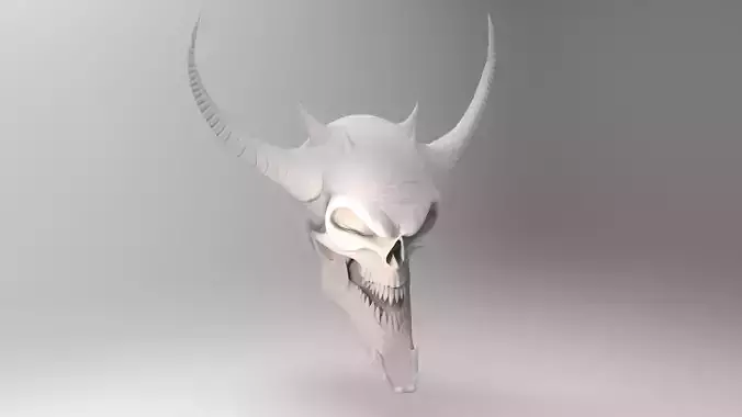 Skull design 3D model