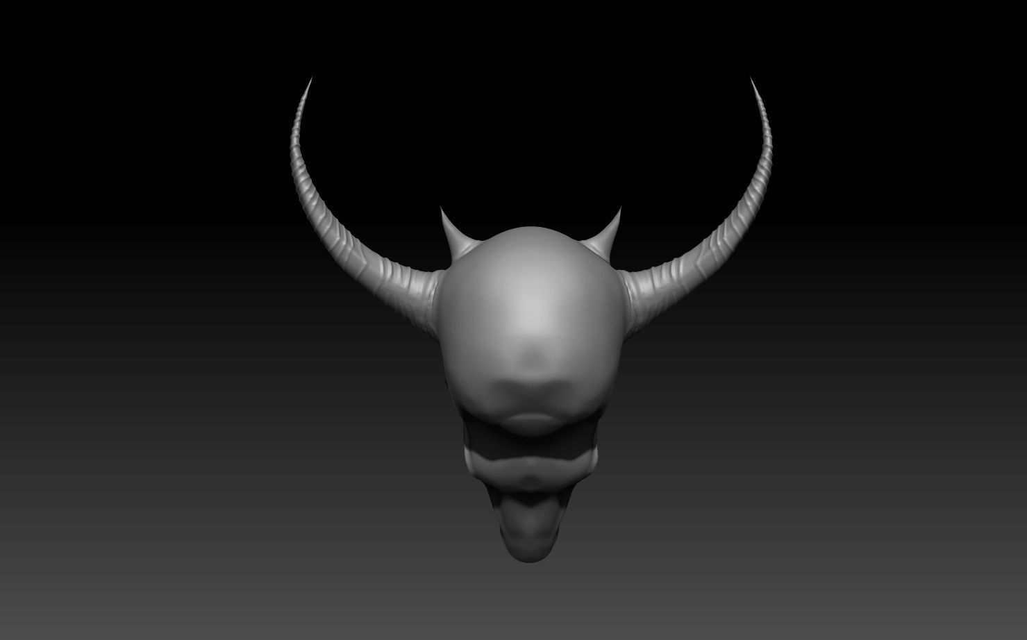 Skull design 3D model_8